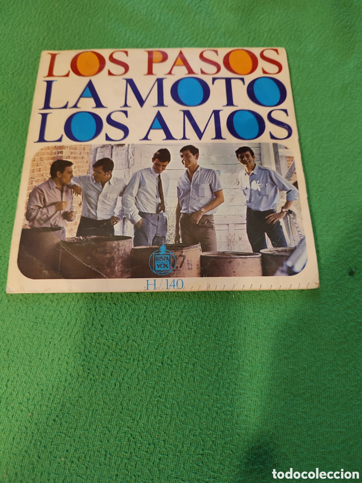 Discos de vinilo: Los Pasos - La moto - Foto 1