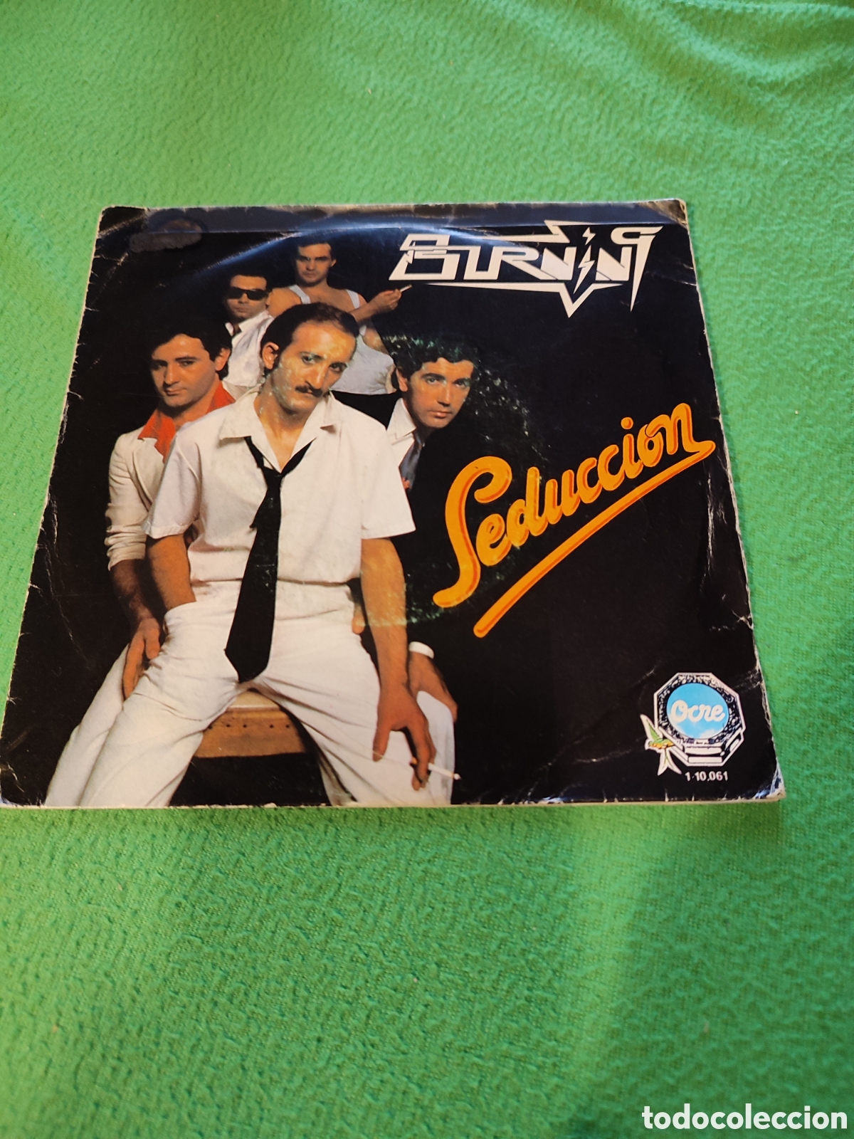 Discos de vinilo: Burning - Seducci&oacute;n Vinilo single - Foto 1
