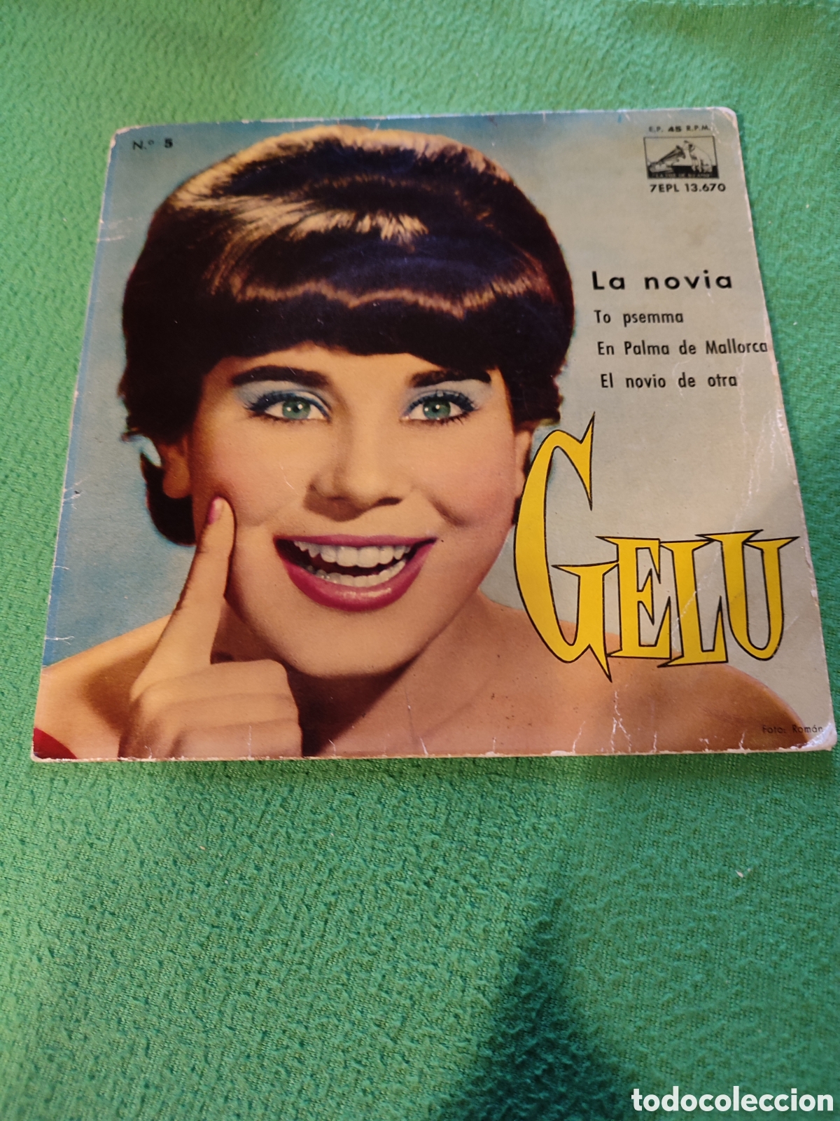 Discos de vinilo: Gelu- La novia+ 3 - Foto 1