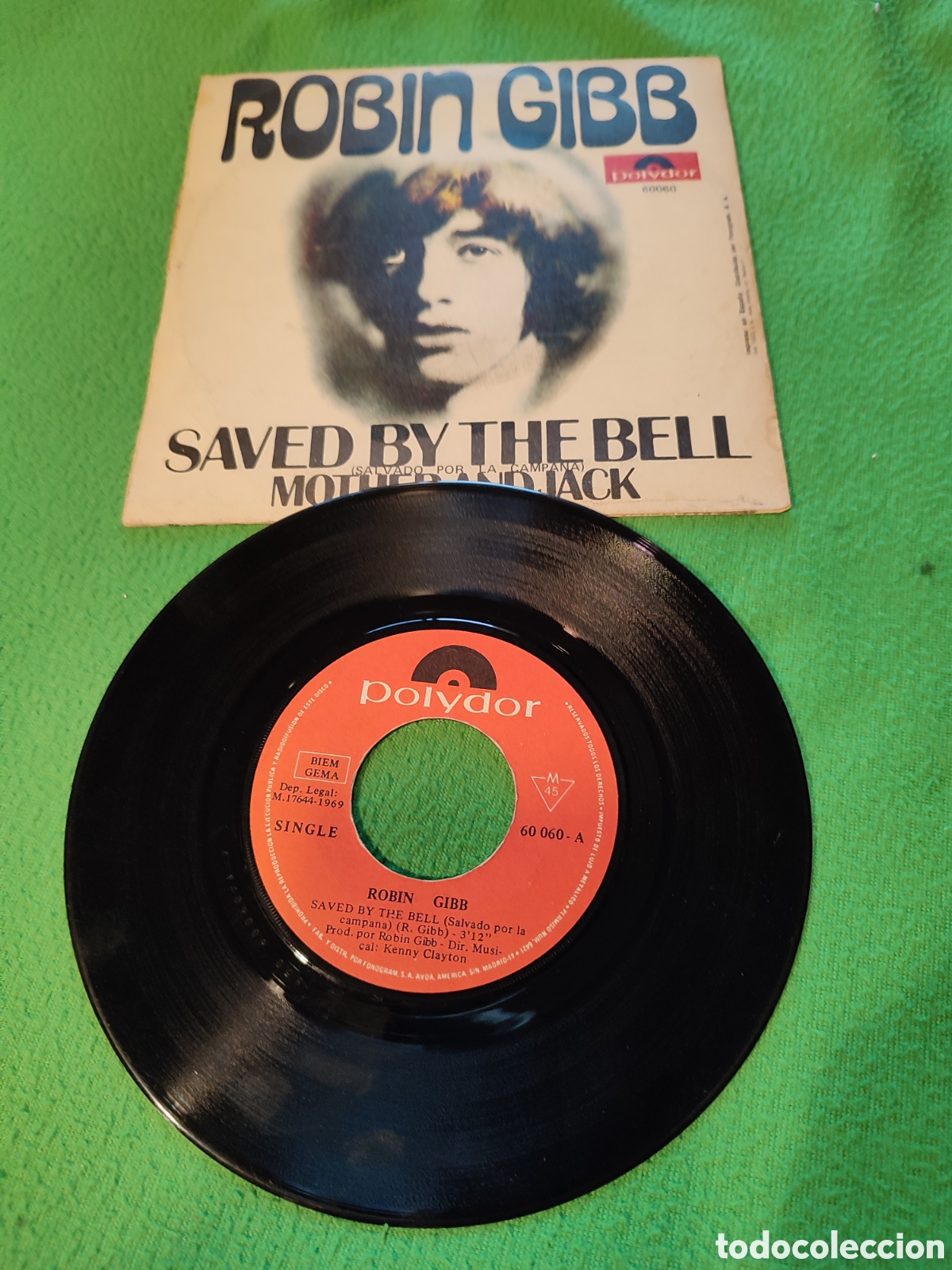 Discos de vinilo: Robin Gibb- Saved by the bell - Foto 2