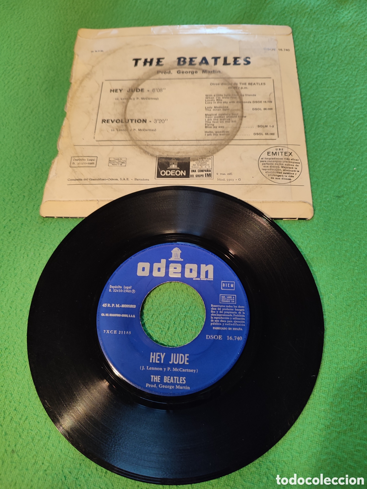 Discos de vinilo: The Beatles - Hey Jude - Foto 2
