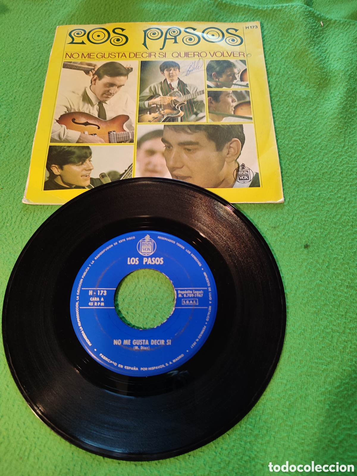 Discos de vinilo: Los Pasos - No me gusta decir si - Foto 2