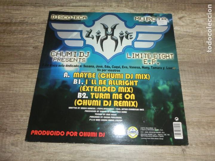 Discos de vinilo: Chumi DJ Presents Limite Eight E.P. &ndash; Maybe - Foto 2