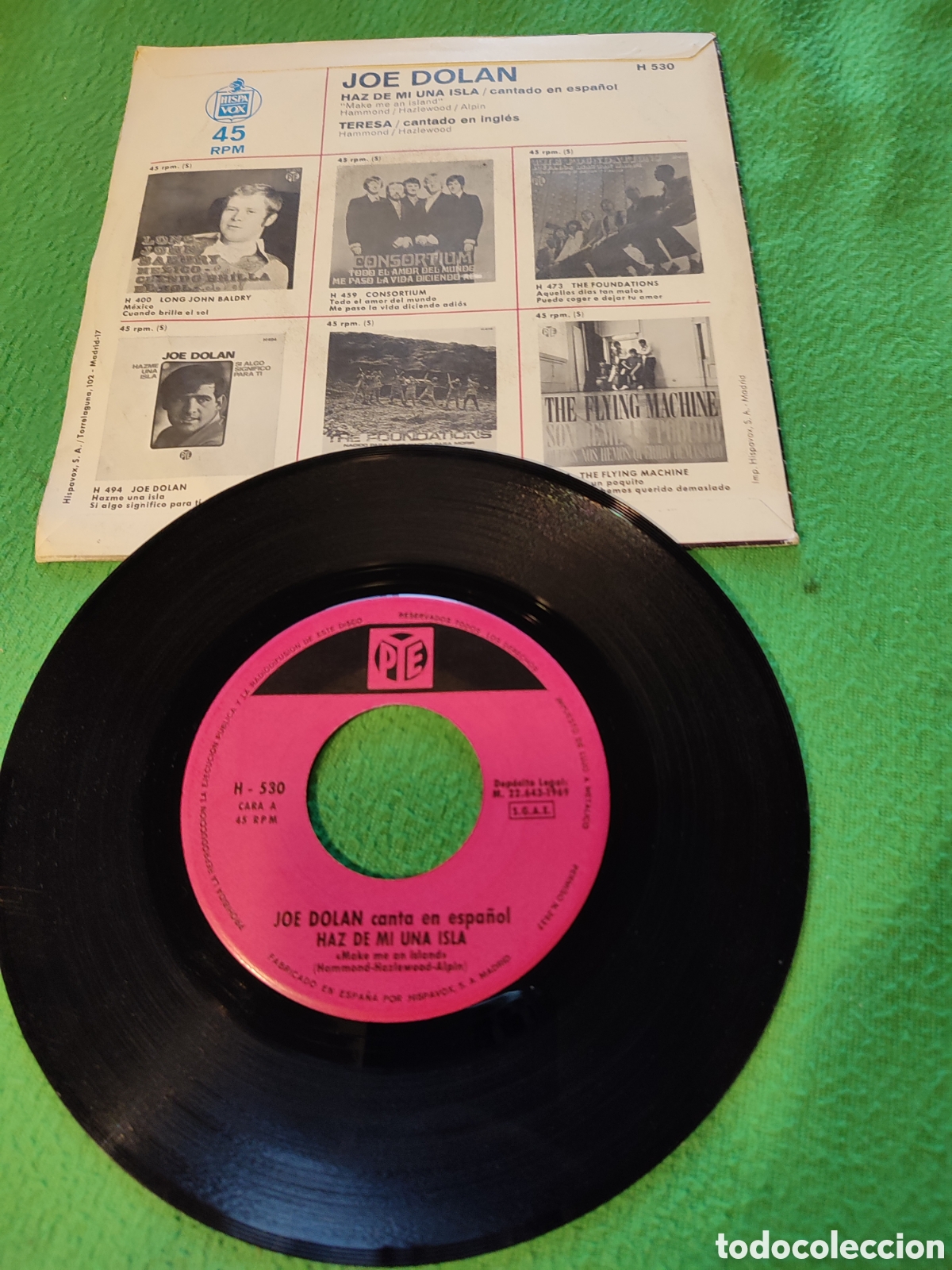 Discos de vinilo: Joe Dolan - Haz de mi una isla - Foto 2