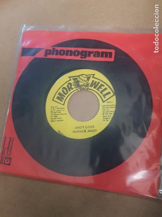 Discos de vinilo: MORWELL-VERSION ANDY.MADE IN JAMAICA - Foto 2