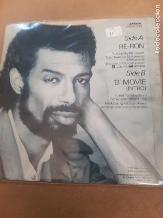 Discos de vinilo: GIL SCOTT-HERON -ARIST 573 - Foto 2