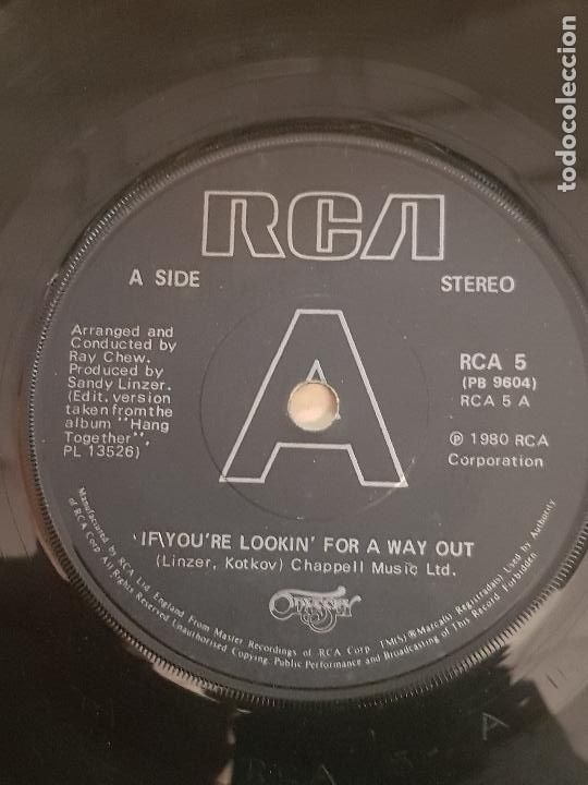Discos de vinilo: ODYSSEY-SINGLE SIN CARATULA - Foto 2