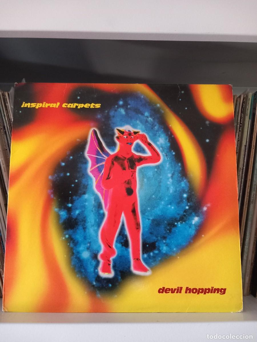 Discos de vinilo: Inspiral Carpets &lrm;&ndash; Devil Hopping - lp uk 1994 - Foto 1