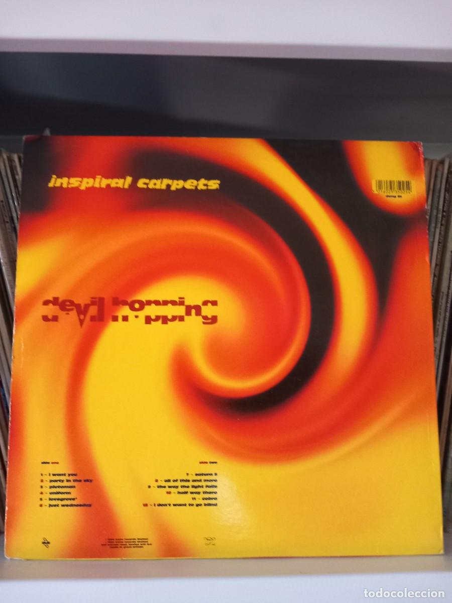 Discos de vinilo: Inspiral Carpets &lrm;&ndash; Devil Hopping - lp uk 1994 - Foto 2