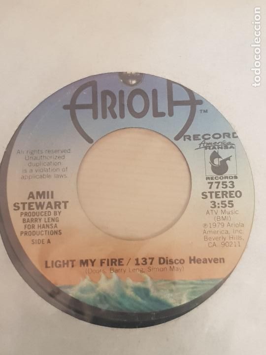 Discos de vinilo: AMII STEWART- 7753 - Foto 2
