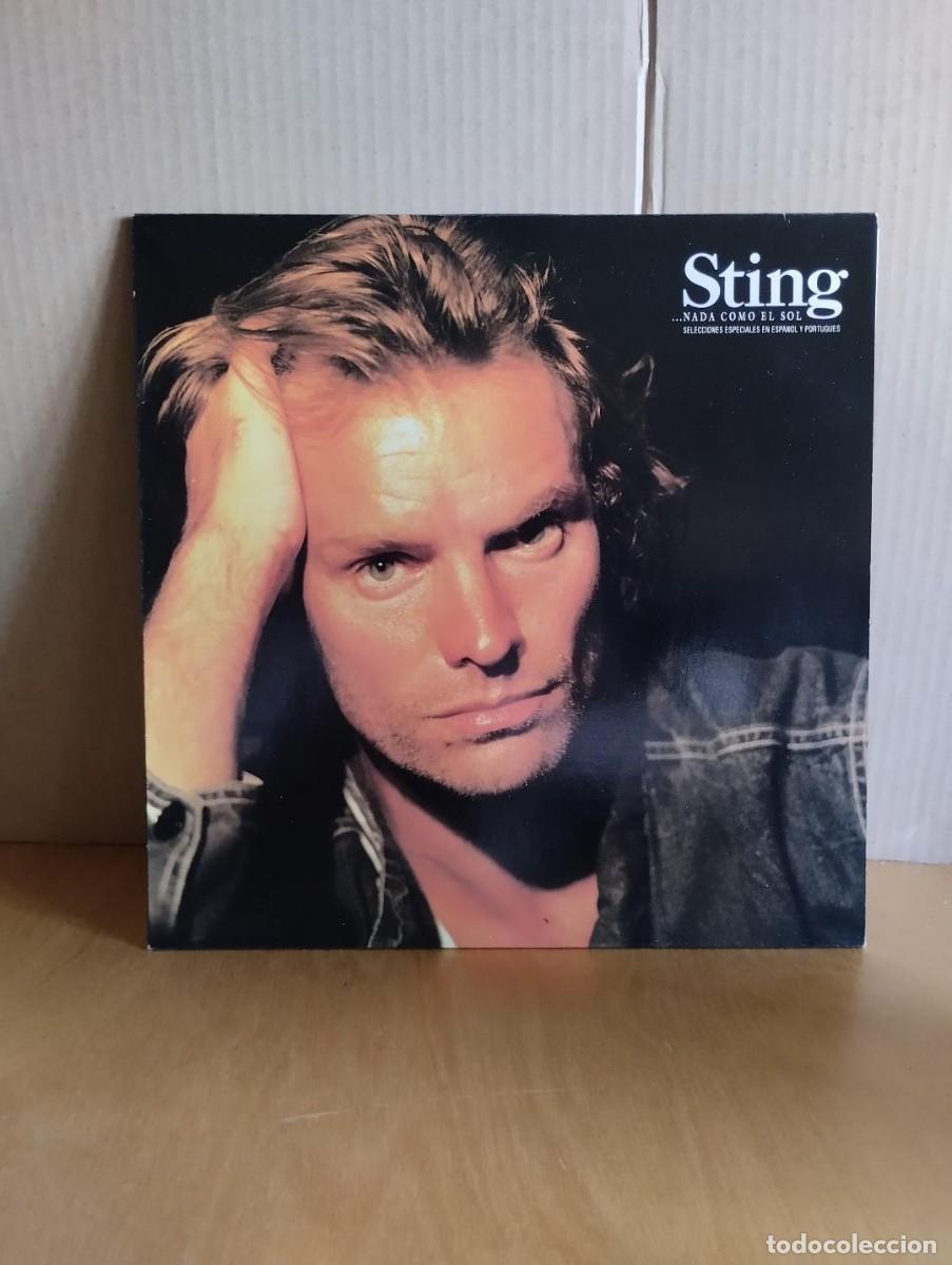 Discos de vinilo: STING ---- NADA COMO EL SOL - 10 INCH - Foto 1