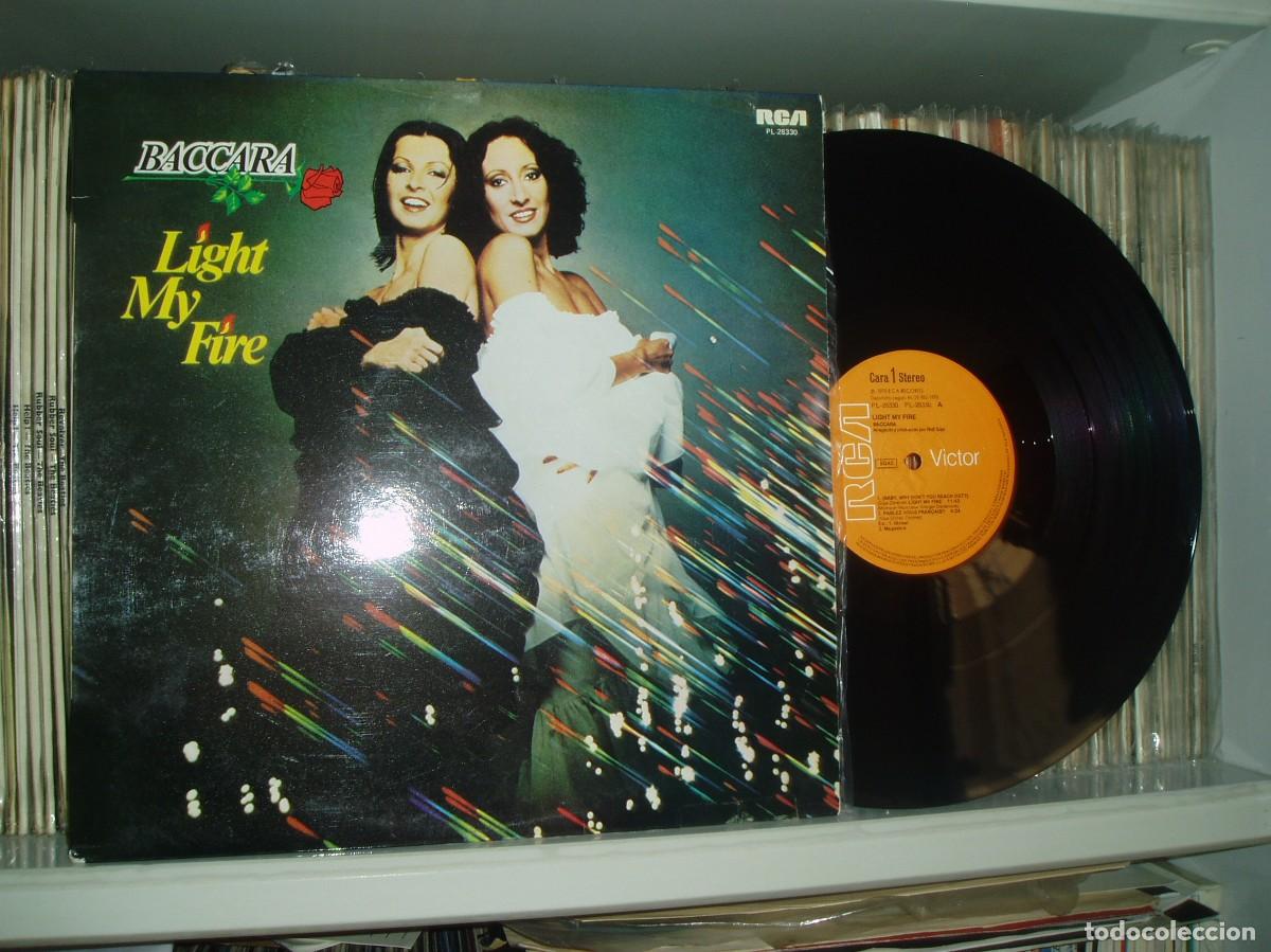 Discos de vinilo: BACCARA LP LIGHT MY FIRE RCA 1978 ESPA&Ntilde;A - Foto 1