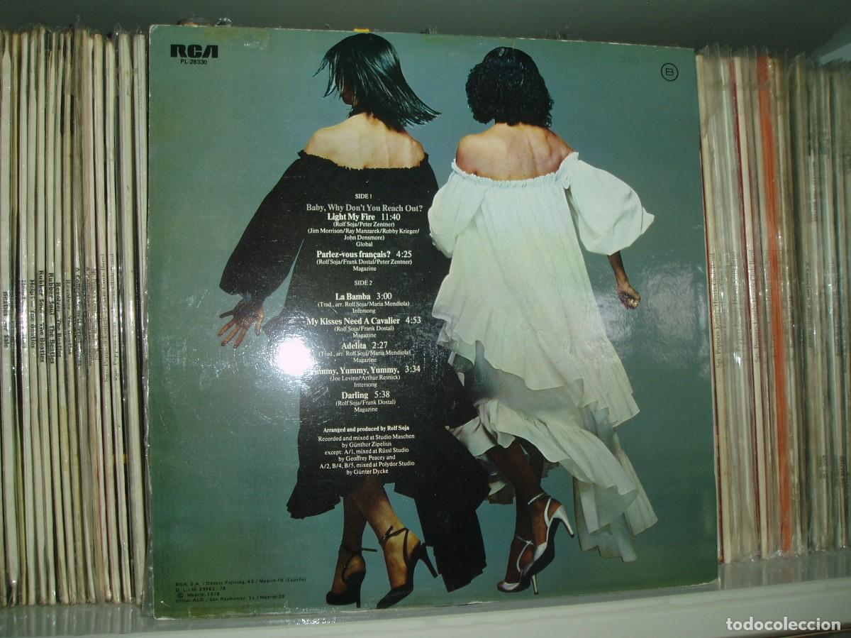 Discos de vinilo: BACCARA LP LIGHT MY FIRE RCA 1978 ESPA&Ntilde;A - Foto 2