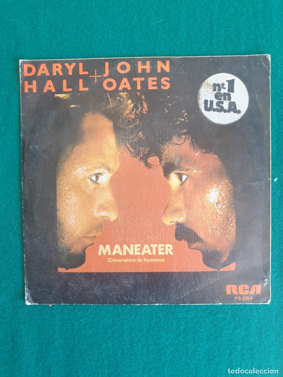 Discos de vinilo: Daryl Hall + John Oates &ndash; Maneater = Devoradora De Hombres - Foto 1