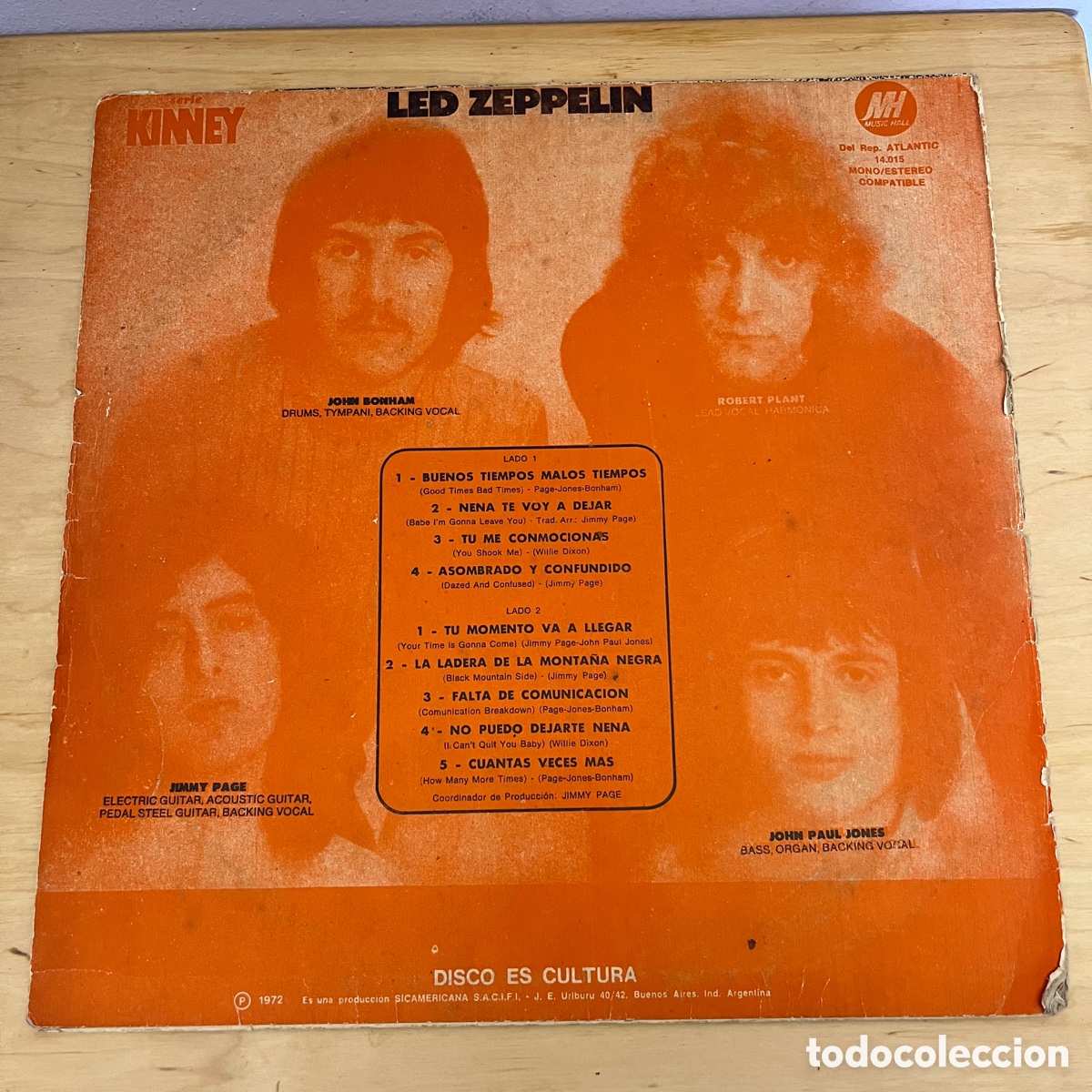 Discos de vinilo: Led Zeppelin &lrm;&ndash; Led Zeppelin - Foto 2