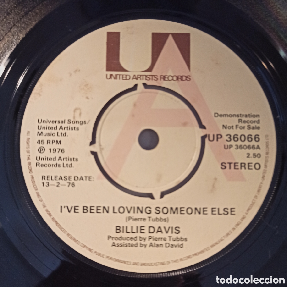 Discos de vinilo: Billie Davis &ndash; Ive Been Loving Someone Else (Promo) - Foto 1