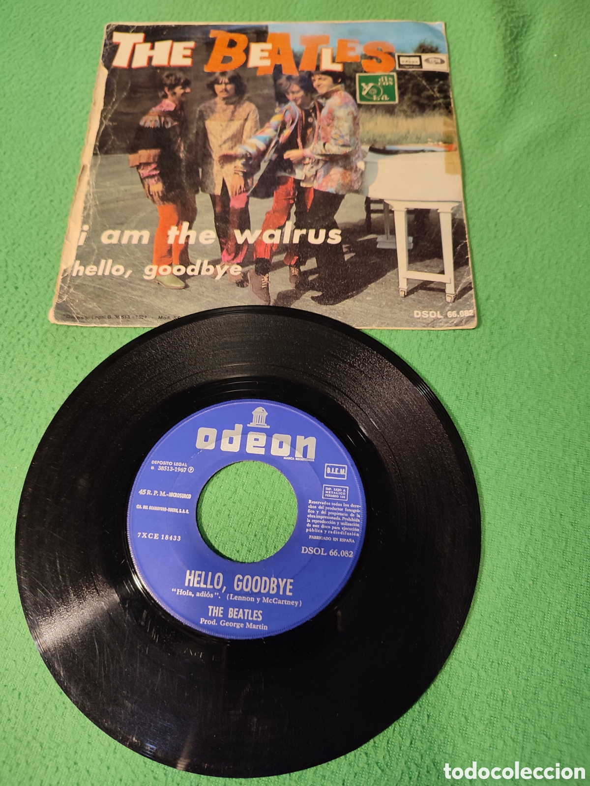Discos de vinilo: The Beatles - Hello goodbye - Foto 2