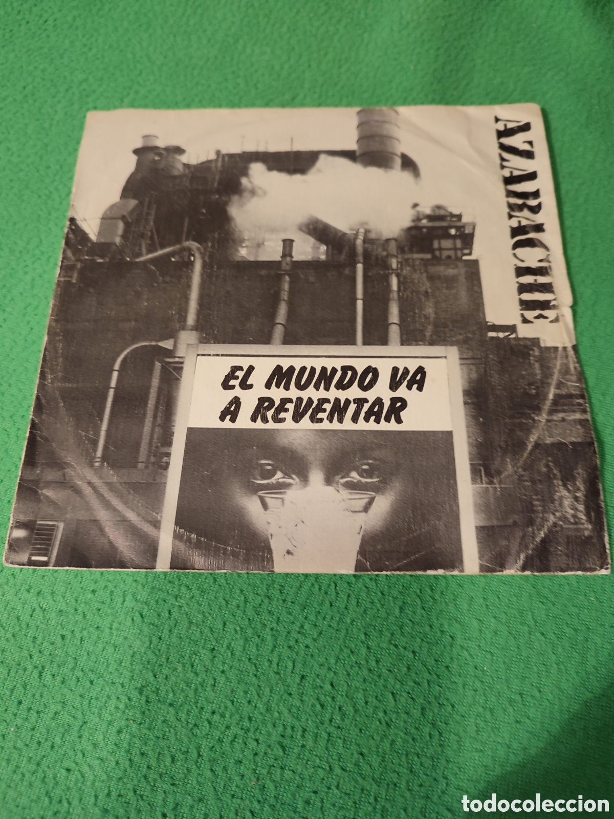 Discos de vinilo: Azabache - El Mundo va a reventar - Foto 1