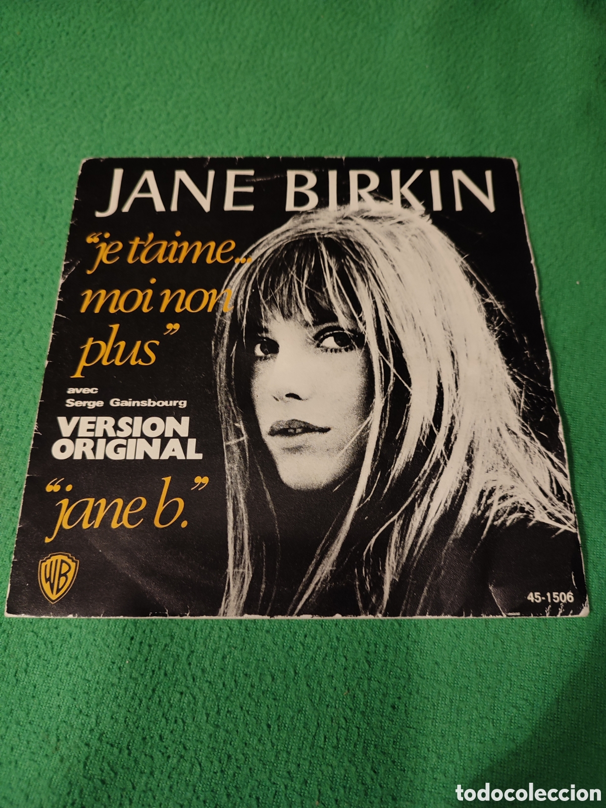 Discos de vinilo: Jane Birkin - Je taime moi non plus - Foto 1