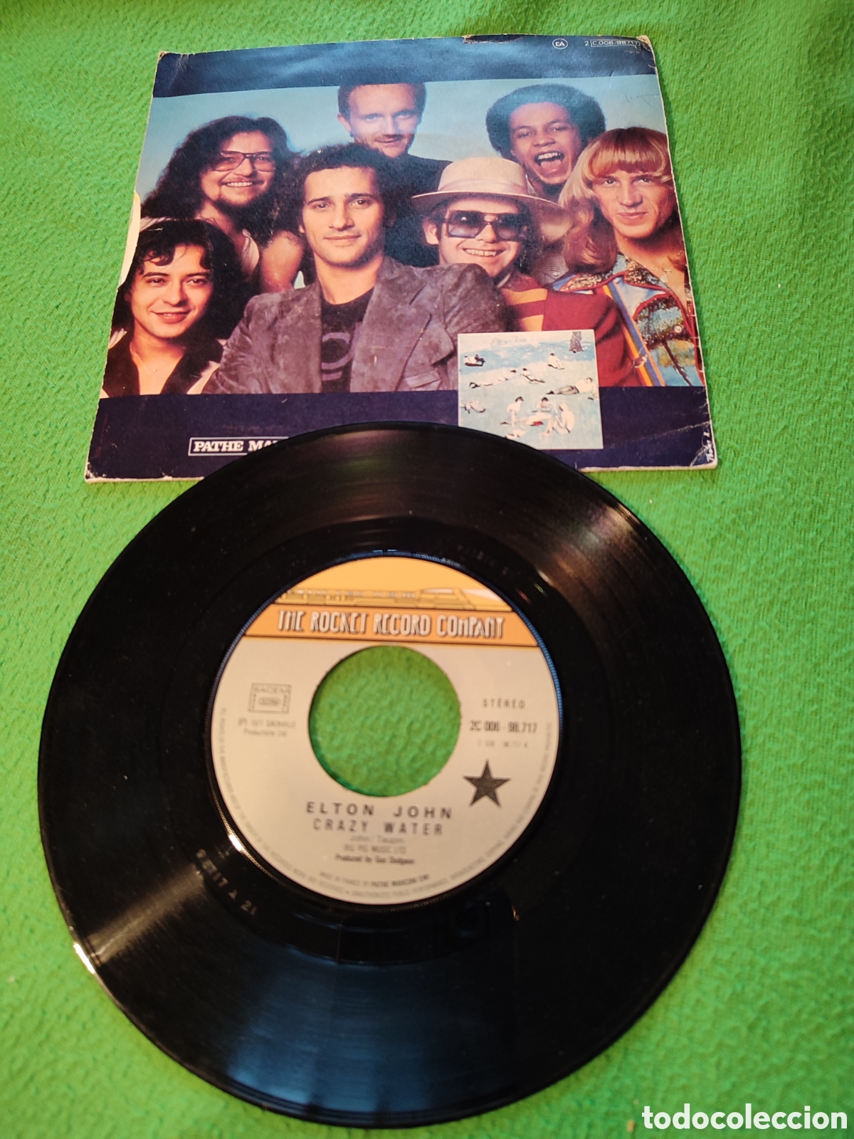Discos de vinilo: Elton John - Crazy water - Foto 2