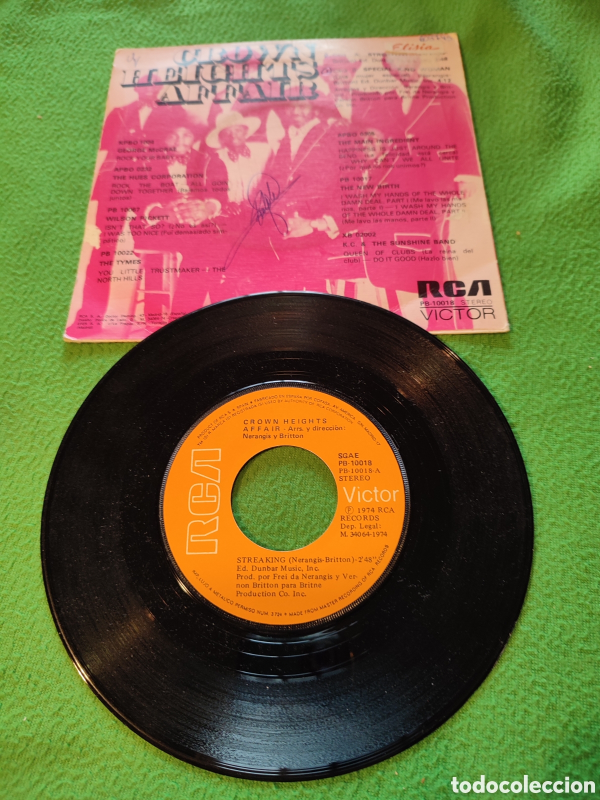 Discos de vinilo: Crown Heights Affair - Streaking - Foto 2