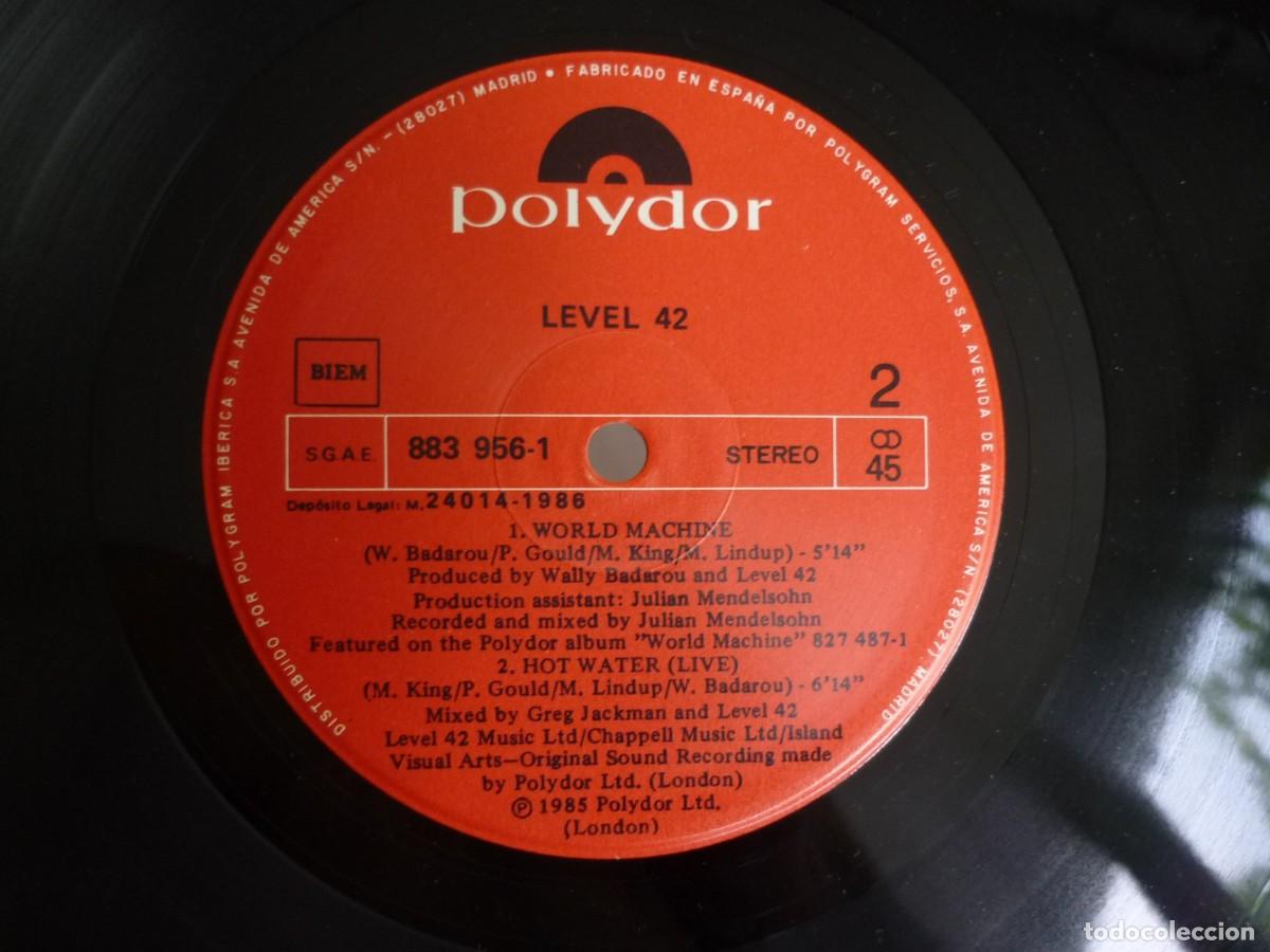 Discos de vinilo: LP vinilo Level 42, Lessons in love, extended versi&oacute;n 1986 - Foto 5