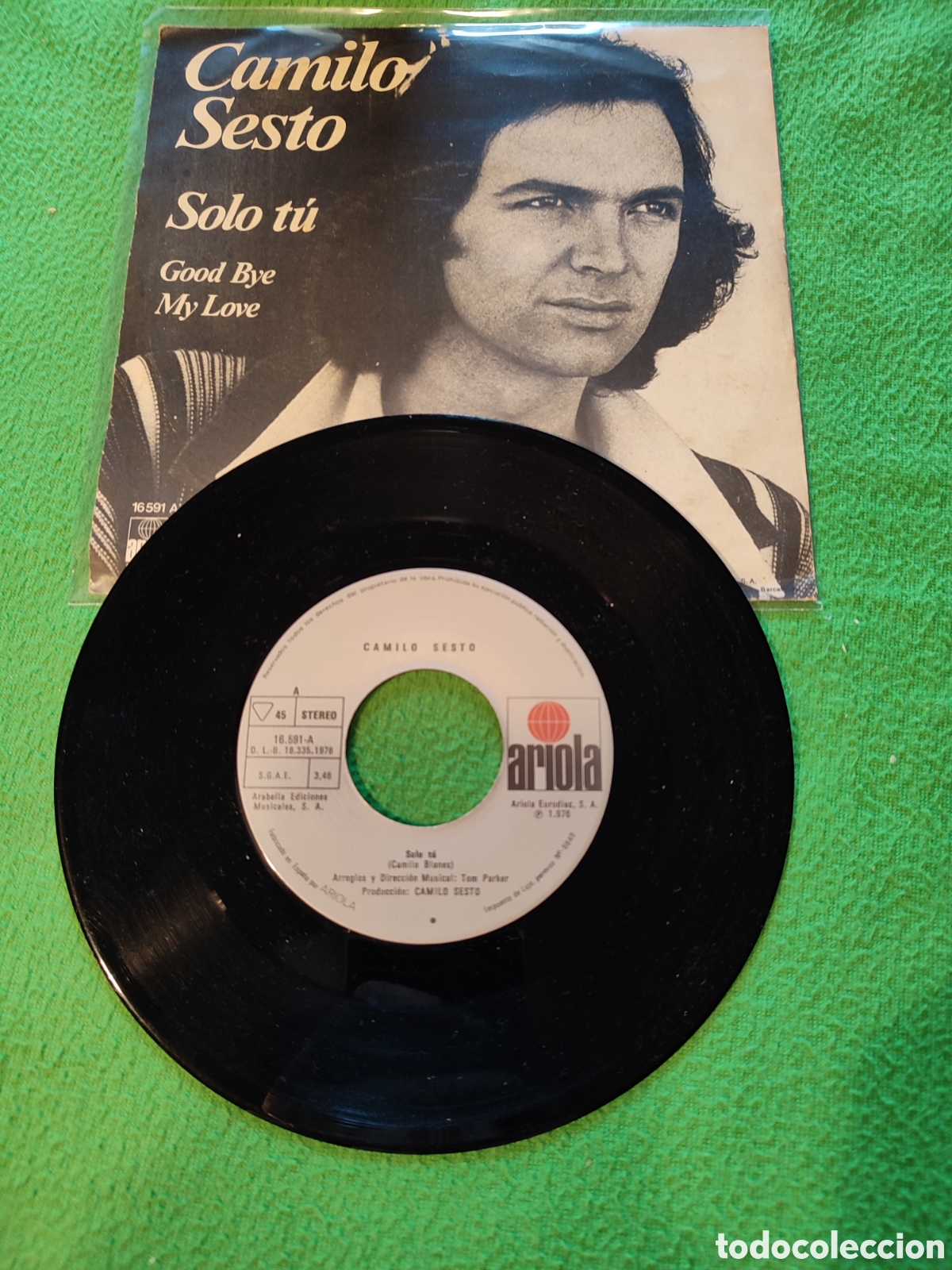 Discos de vinilo: Camilo Sesto - Solo t&uacute; - Foto 2