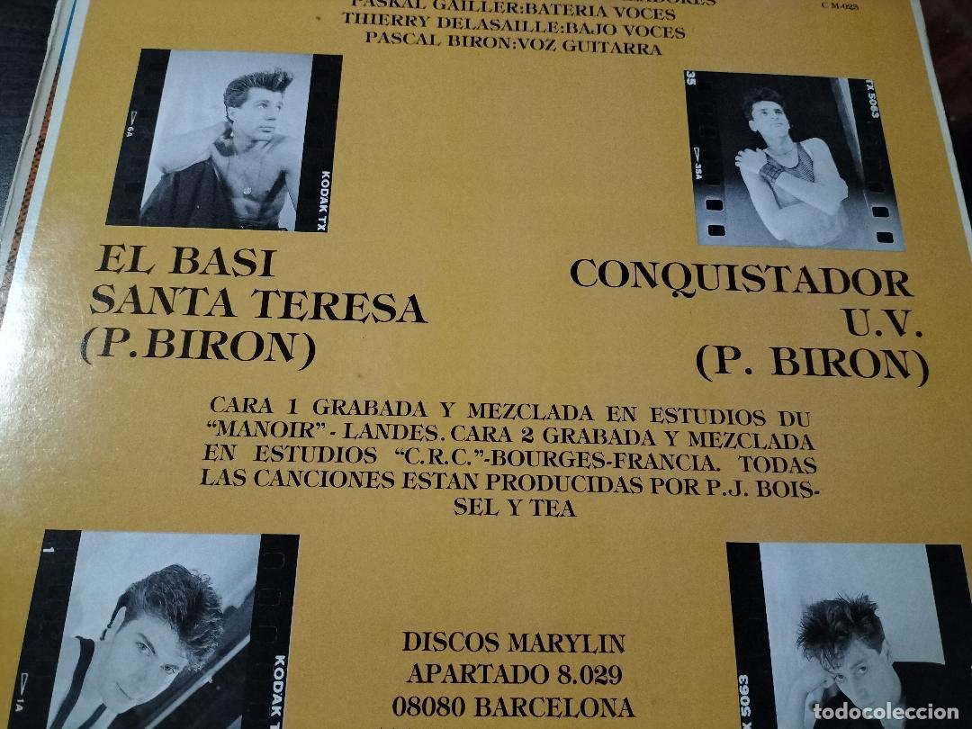 Discos de vinilo: T.E.A. TEA - EL BASI 12&rdquo; MAXI MARILYN 1987 - NEW WAVE SYNTH POP - Foto 2