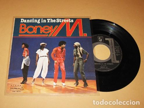 Discos de vinilo: BONEY M. - DANCING IN THE STREETS - SINGLE - 1978 - Foto 1