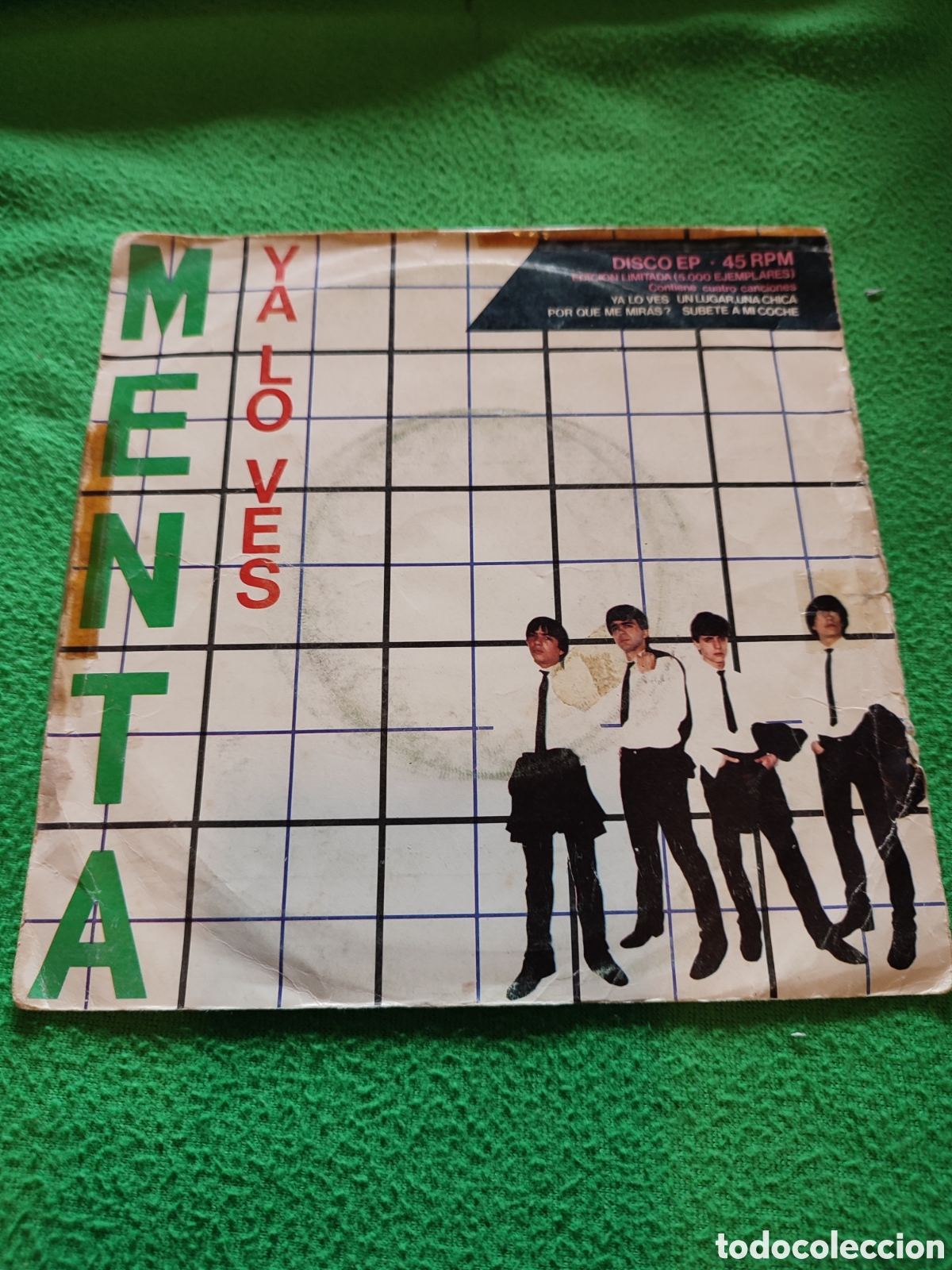 Discos de vinilo: Menta - Ya lo ves+ 3 Vinilo Single EP - Foto 1