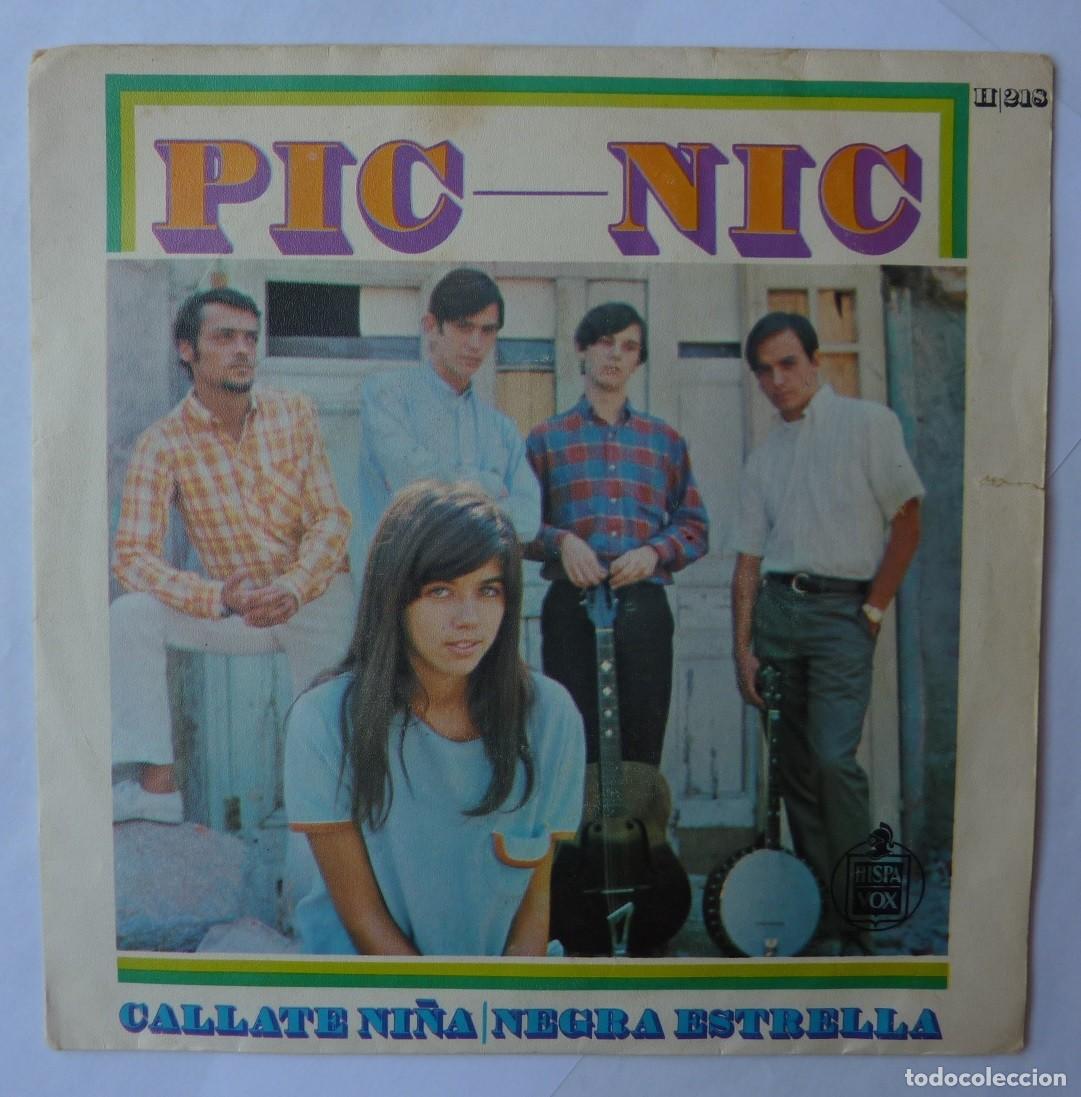 Discos de vinilo: PIC-NIC // CALLATE NI&Ntilde;A // 1967 // SINGLE - Foto 1