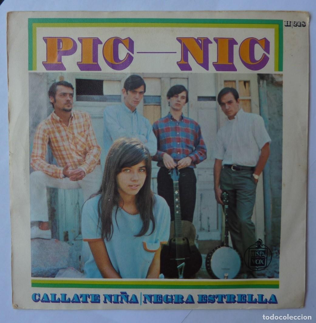 Discos de vinilo: PIC-NIC // CALLATE NI&Ntilde;A // 1967 // SINGLE - Foto 2