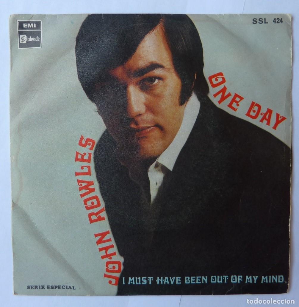 Discos de vinilo: JOHN ROWLES // ONE DAY // 1969 // SINGLE - Foto 1