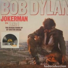 Discos de vinilo: BOB DYLAN - JOKERMAN REGGAE REMIX - MAXI SINGLE DE VINILO CON 4 TEMAS - NUEVO Y PRECINTADO - CAJA 6