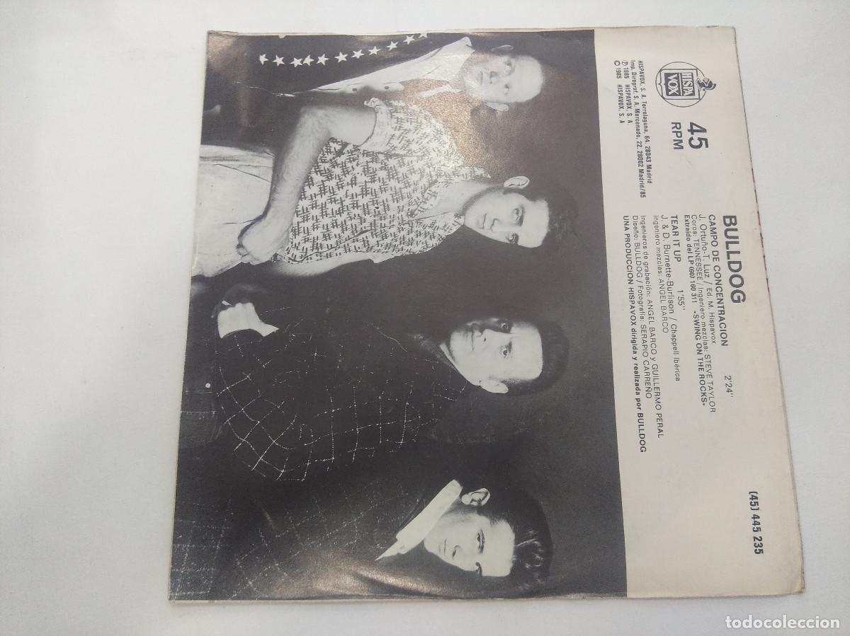 Discos de vinilo: BULLDOG/CAMPO DE CONCENTRACION/SINGLE. - Foto 3