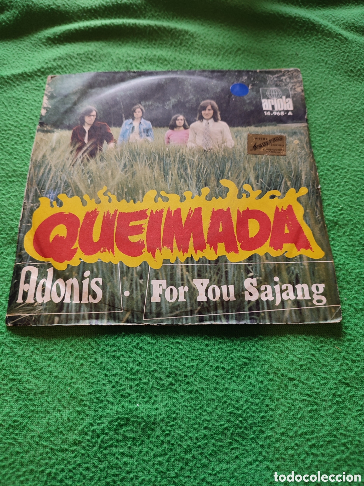 Discos de vinilo: Queimada - Adonis Vinilo Single - Foto 1