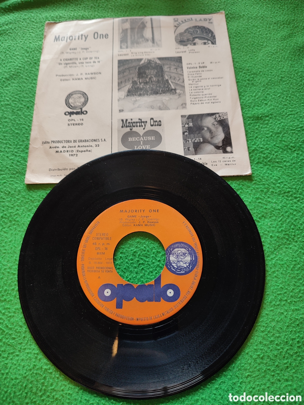 Discos de vinilo: Majority One - Game - Foto 2
