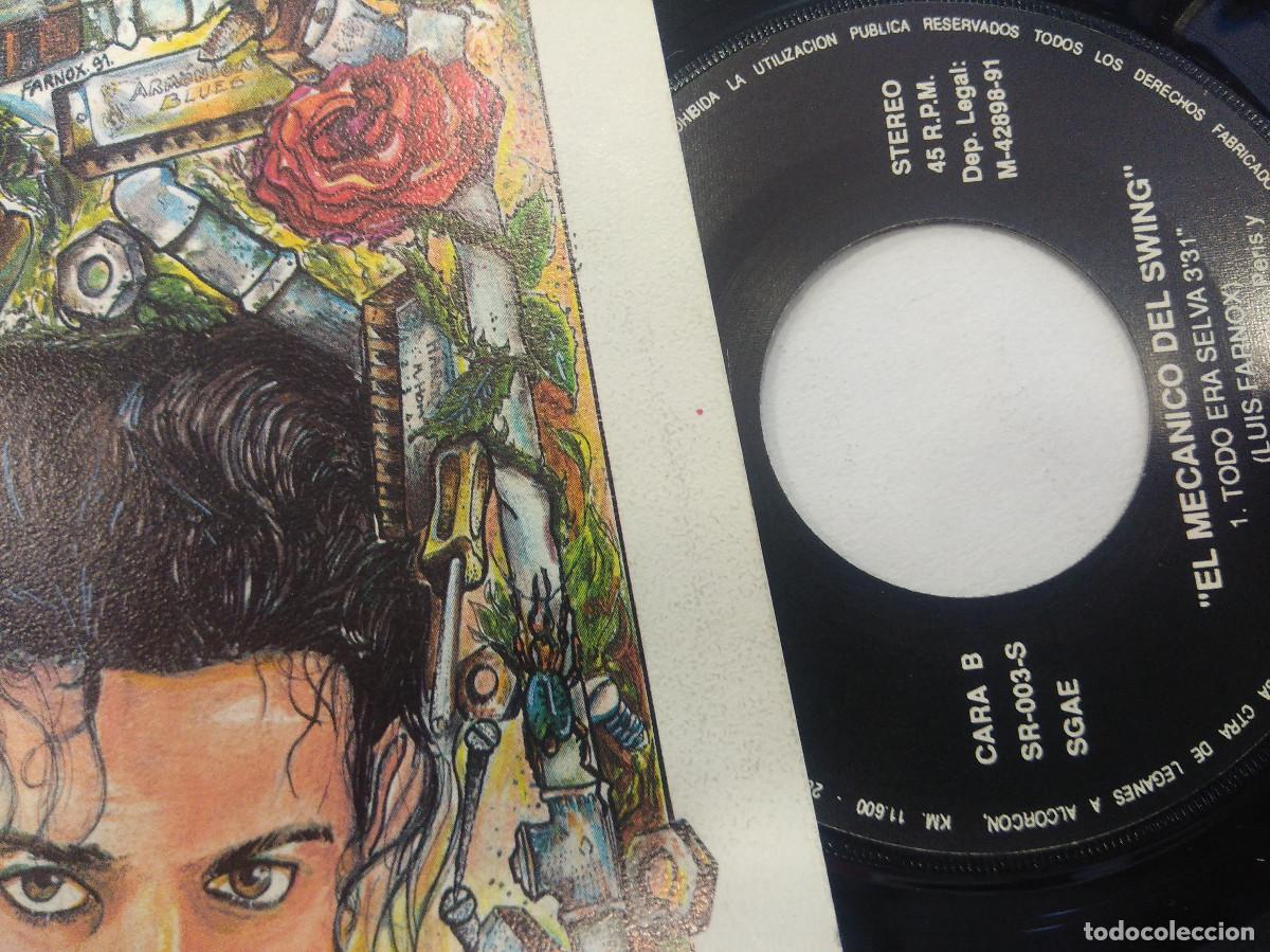 Discos de vinilo: EL MECANICO DEL SWING/TODO ERA SELVA/SINGLE. - Foto 2