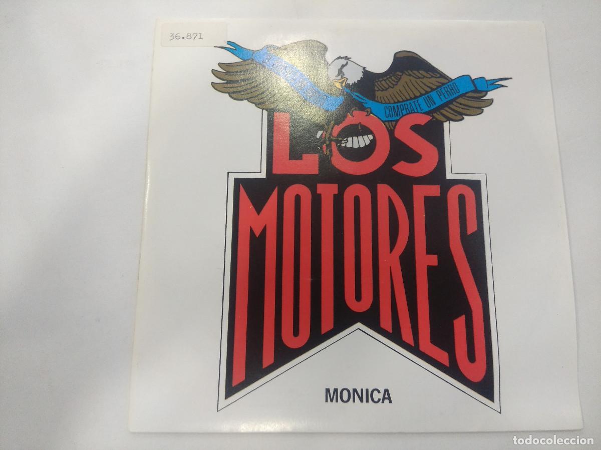 Discos de vinilo: LOS MOTORES/MONICA/SINGLE. - Foto 1
