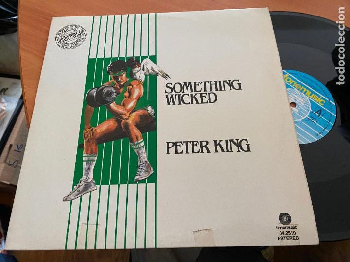 Discos de vinilo: PETER KING (SOMETHING WICKED) MAXI ESPA&Ntilde;A 1986 (B-38) - Foto 1