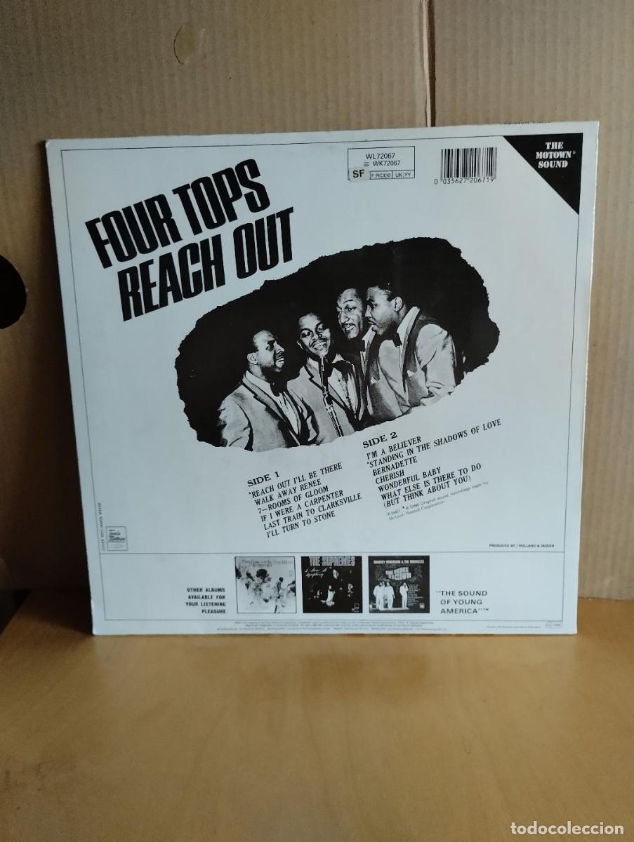 Discos de vinilo: FOUR TOPS ---- REACH OUT - Foto 2