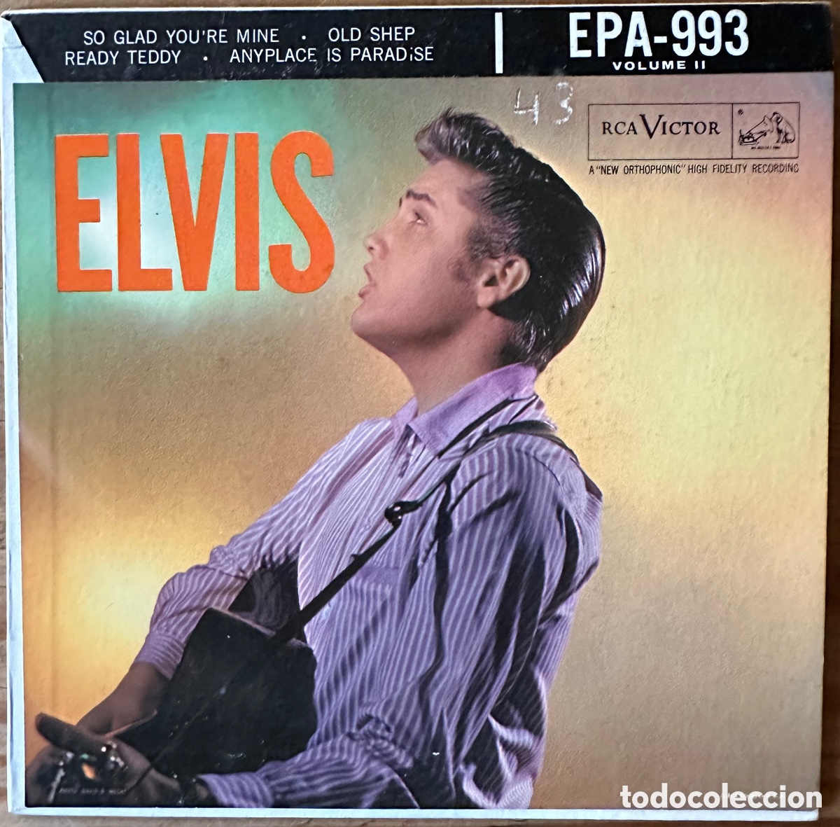Discos de vinilo: EP de Elvis Presley - Foto 1