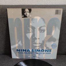 Discos de vinilo: NINA SIMONE / UK 1987 CHARLY RECORDS - LITTLE GIRL BLUE + I LOVES YOU, PORGY + FOR ALL WE KNOW