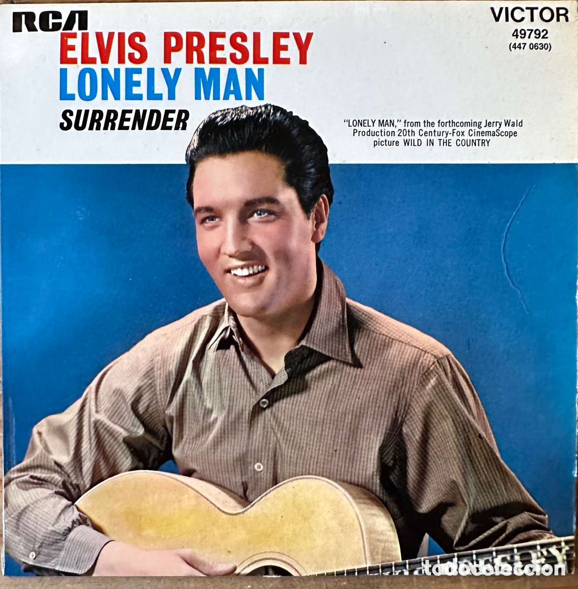 Discos de vinilo: Single de Elvis Presley - Foto 1