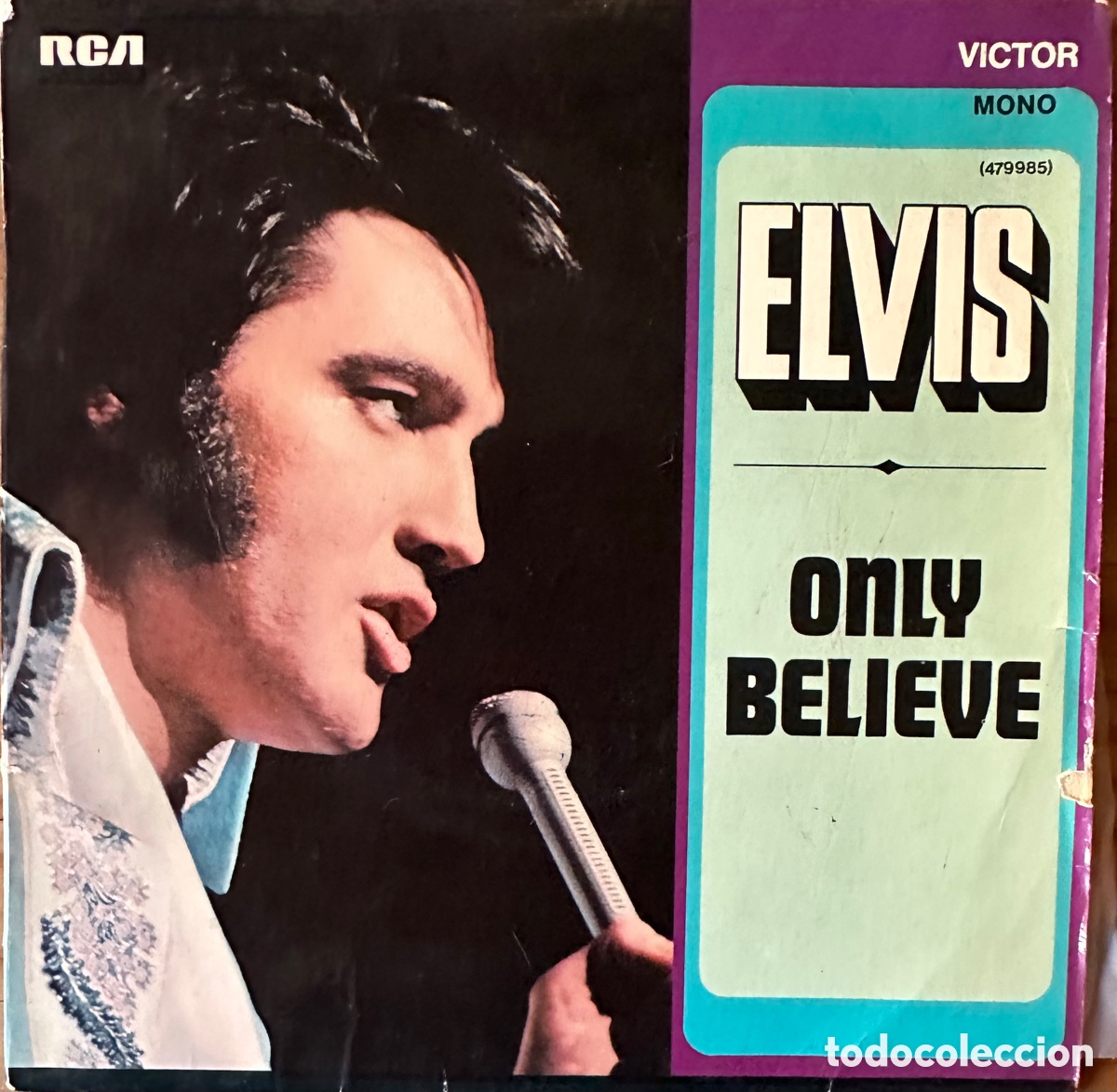 Discos de vinilo: Single de Elvis Presley - Foto 1