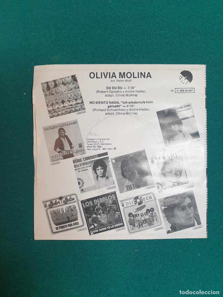 Discos de vinilo: Olivia Molina &ndash; Du, Du, Du - Foto 2