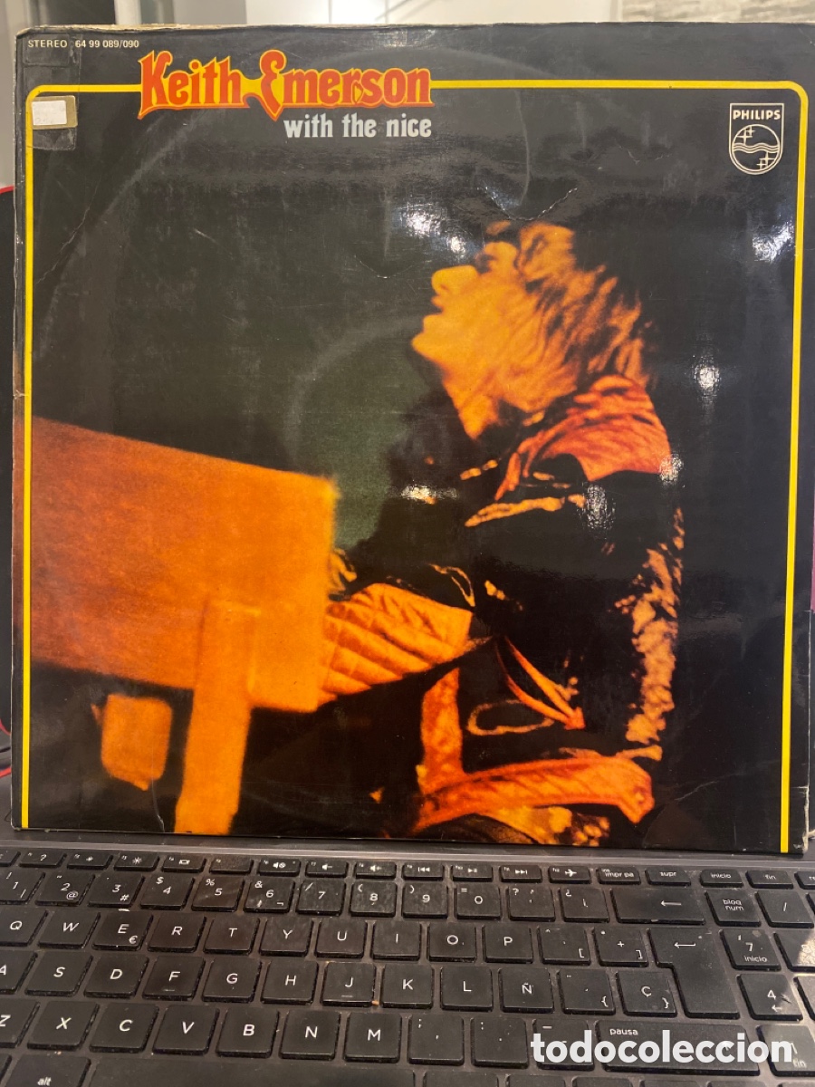 Discos de vinilo: KEITH EMERSON WITH THE NICE - LP DOBLE SPAIN 1972 - Foto 1