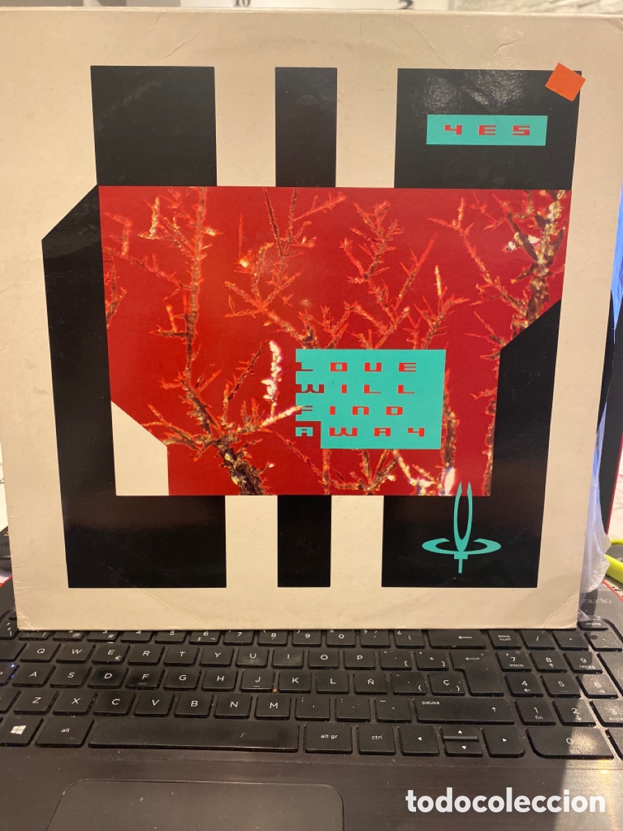 Discos de vinilo: YES - LOVE WILL FIND A WAY MAXI SINGLE SPAIN - Foto 1