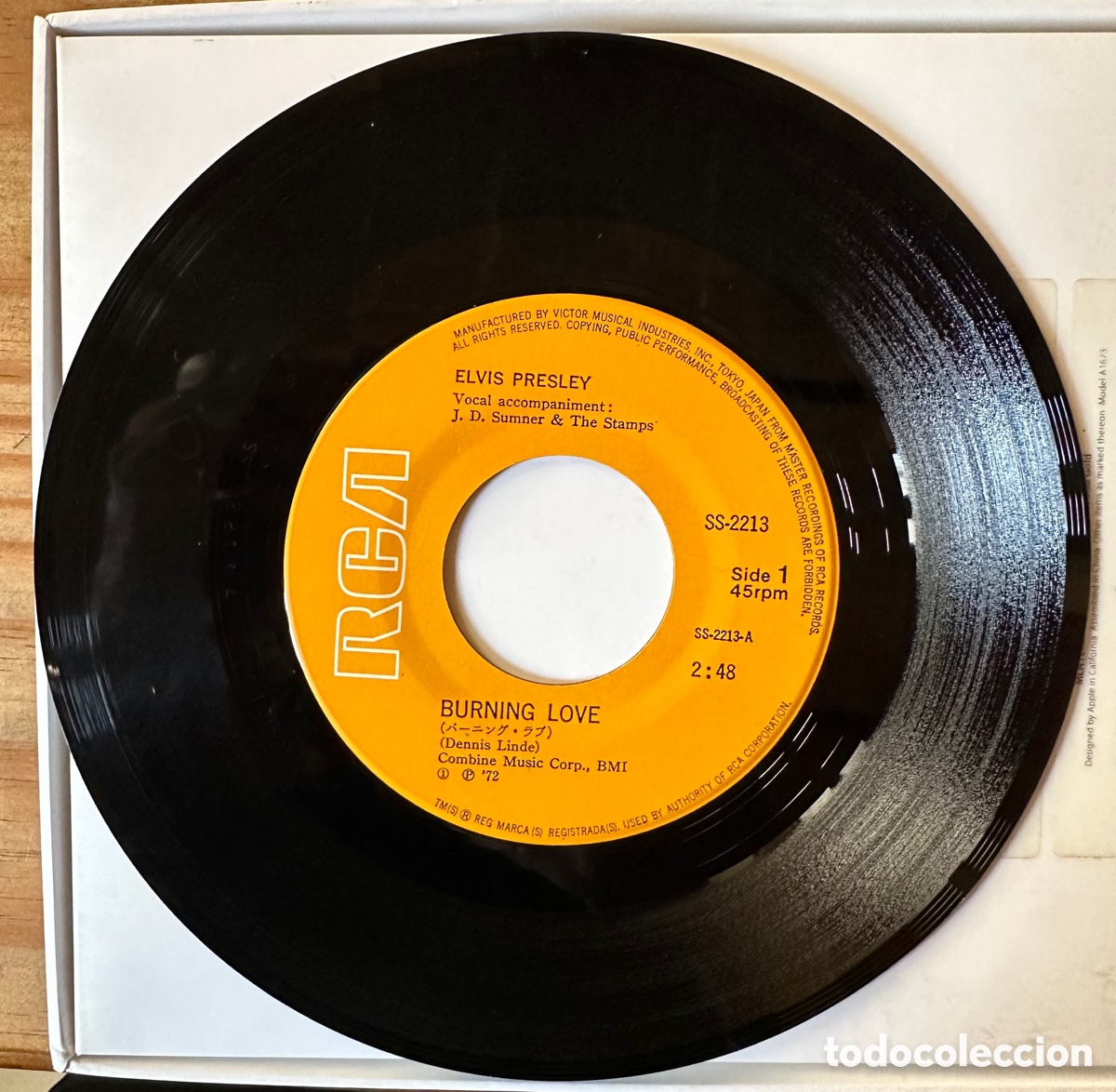 Discos de vinilo: Single Elvis Presley - Foto 5