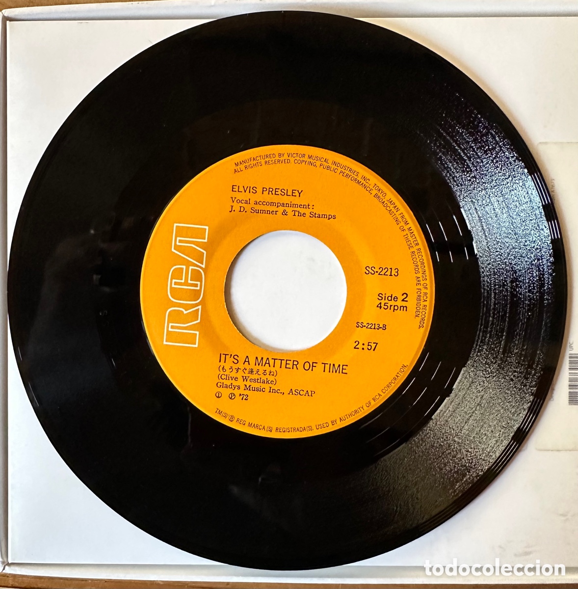 Discos de vinilo: Single Elvis Presley - Foto 6